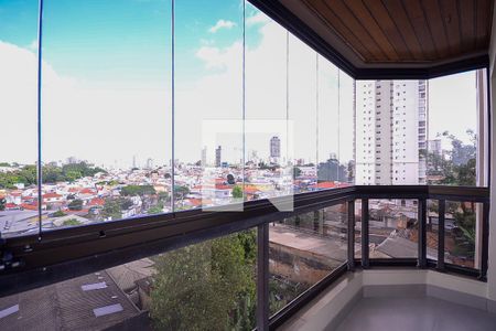 Sala - Varanda  de apartamento à venda com 3 quartos, 136m² em Vila Brasilio Machado, São Paulo