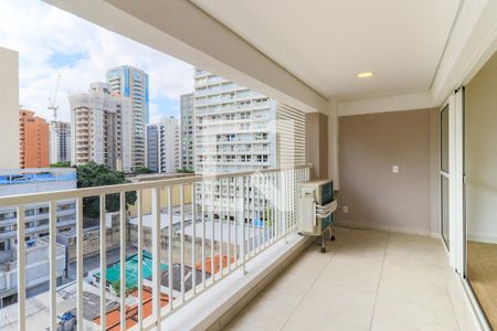 Varanda de apartamento para alugar com 2 quartos, 64m² em Brooklin Paulista, São Paulo