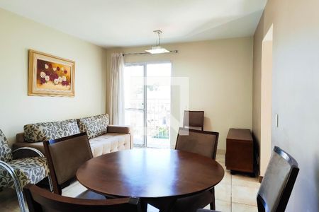 Sala de apartamento à venda com 3 quartos, 61m² em Vila Alzira, Santo André