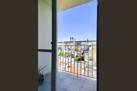 Varanda da Sala de apartamento à venda com 3 quartos, 75m² em Vila Alzira, Santo André