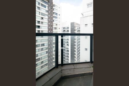 Varanda de apartamento à venda com 1 quarto, 42m² em Consolação, São Paulo