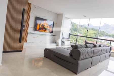 Sala TV de casa de condomínio à venda com 5 quartos, 2600m² em Freguesia (Jacarepaguá), Rio de Janeiro