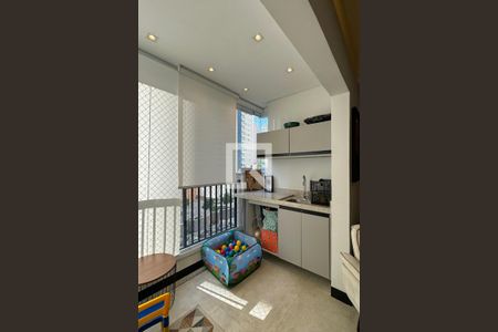 Varanda gourmet de apartamento à venda com 3 quartos, 110m² em Alphaville Empresarial, Barueri