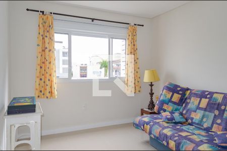 Suíte 01 - Dormitório de apartamento para alugar com 3 quartos, 120m² em Jurerê Internacional, Florianópolis
