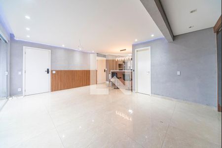 Sala de apartamento para alugar com 3 quartos, 129m² em Centro, Santo André