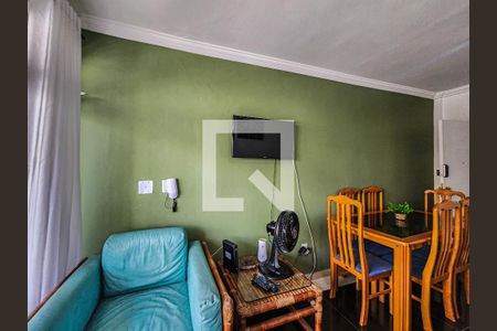 Detalhe Sala de apartamento para alugar com 1 quarto, 102m² em Embaré, Santos