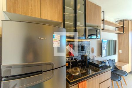 Studio para alugar com 28m², 1 quarto e sem vagaCozinha