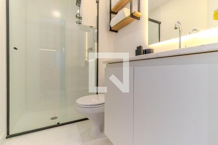 Studio para alugar com 28m², 1 quarto e sem vagaBanheiro