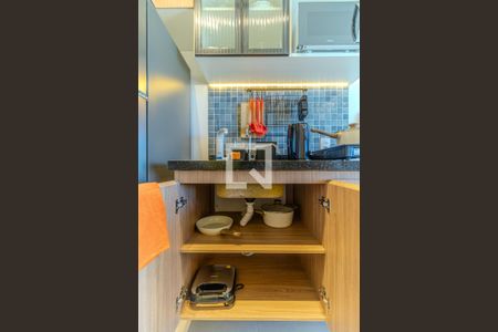 Studio para alugar com 28m², 1 quarto e sem vagaCozinha