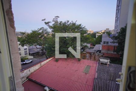 Sala - Vista de apartamento para alugar com 1 quarto, 41m² em Bom Jesus, Porto Alegre