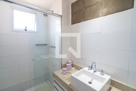 Banheiro da Suíte de apartamento para alugar com 1 quarto, 39m² em Vila do Encontro, São Paulo