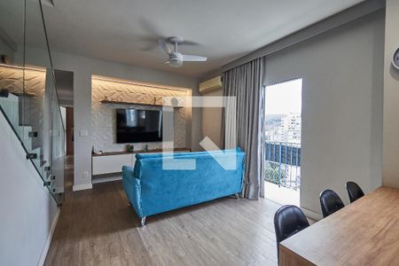 Sala de apartamento à venda com 3 quartos, 149m² em Grajaú, Rio de Janeiro
