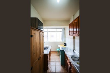 Cozinha de apartamento à venda com 1 quarto, 42m² em Aclimação, São Paulo