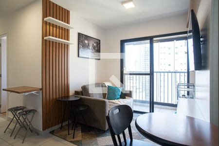 Sala de apartamento à venda com 2 quartos, 40m² em Centro, São Paulo