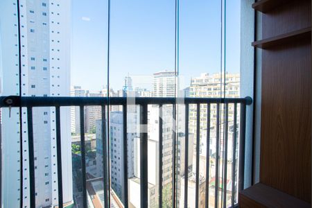 Varanda da Sala de apartamento à venda com 2 quartos, 40m² em Centro, São Paulo
