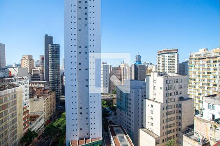 Vista da Varanda da Sala de apartamento à venda com 2 quartos, 40m² em Centro, São Paulo