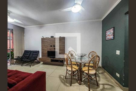 Sala de apartamento para alugar com 1 quarto, 85m² em Boqueirão, Santos