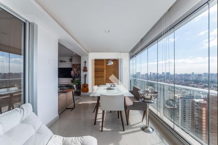 Varanda de apartamento para alugar com 1 quarto, 54m² em Brooklin, São Paulo