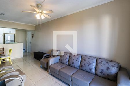 Sala de apartamento para alugar com 3 quartos, 96m² em Jardim Las Palmas, Guarujá