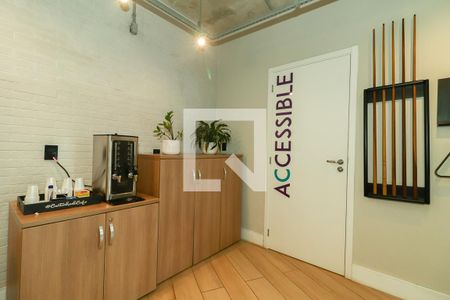 Espaço de lazer de apartamento para alugar com 1 quarto, 20m² em Santa Cecília, Porto Alegre