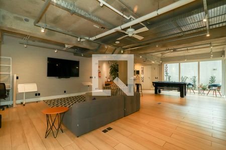 Espaço de lazer de apartamento para alugar com 1 quarto, 20m² em Santa Cecília, Porto Alegre