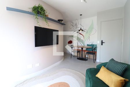 Sala de apartamento para alugar com 1 quarto, 49m² em Pinheiros, São Paulo