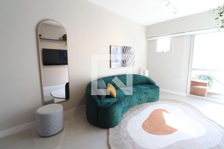 Sala de apartamento para alugar com 1 quarto, 49m² em Pinheiros, São Paulo