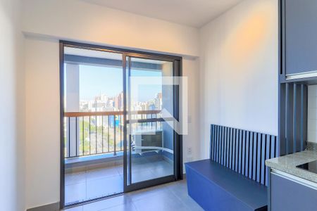 Sala de apartamento para alugar com 1 quarto, 29m² em Brooklin Paulista, São Paulo