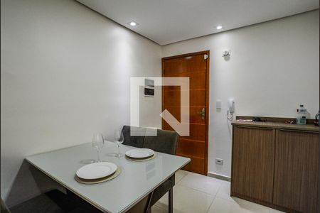 Sala de Jantar de apartamento à venda com 2 quartos, 100m² em Vila Camilópolis, Santo André