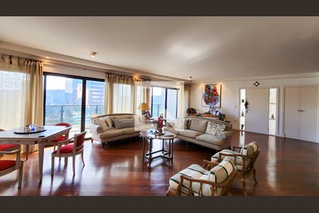 Sala de apartamento para alugar com 4 quartos, 270m² em Alphaville Industrial, Barueri