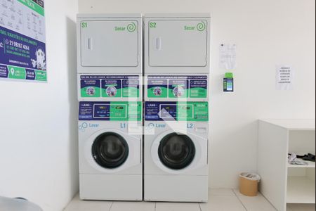 Studio para alugar com 24m², 1 quarto e 1 vagaLavanderia