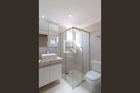 Banheiro da Suíte de apartamento à venda com 3 quartos, 119m² em Caxingui, São Paulo