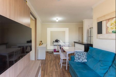 Sala de apartamento à venda com 2 quartos, 52m² em Vila Satúrnia, Campinas