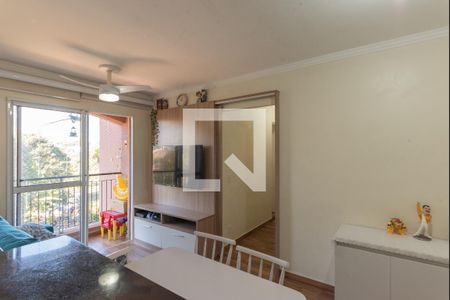 Sala de apartamento à venda com 2 quartos, 52m² em Vila Satúrnia, Campinas