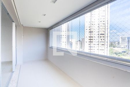 Varanda da Sala de apartamento à venda com 3 quartos, 136m² em Vila da Serra, Nova Lima