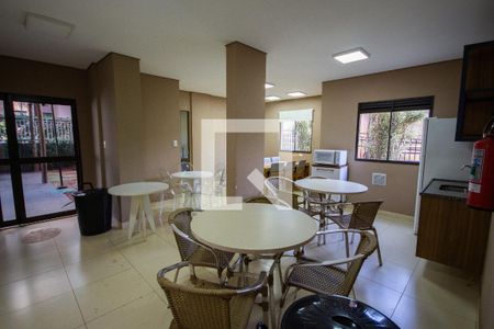 Apartamento para alugar com 45m², 2 quartos e 1 vagaÁrea comum - Salão de festas