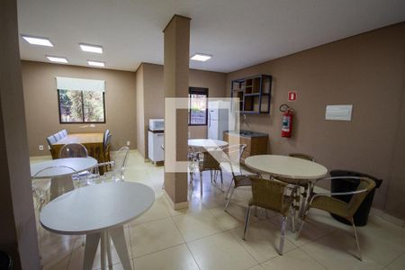 Apartamento para alugar com 45m², 2 quartos e 1 vagaÁrea comum - Salão de festas