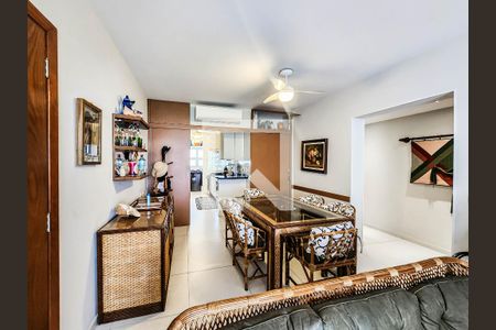 Sala de apartamento para alugar com 1 quarto, 84m² em Embaré, Santos