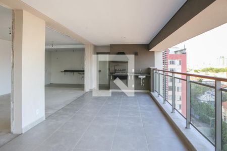 Sala e Varanda Gourmet de apartamento à venda com 3 quartos, 167m² em Vila Romana, São Paulo