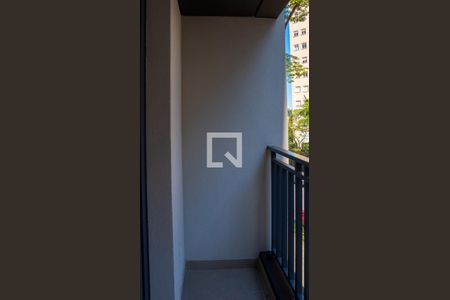 Varanda de kitnet/studio para alugar com 1 quarto, 34m² em Higienópolis, São Paulo