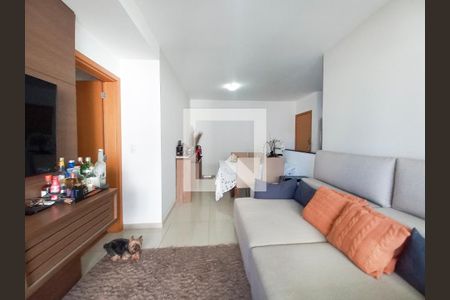 Sala de apartamento à venda com 3 quartos, 84m² em Vila da Serra, Nova Lima