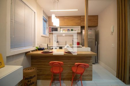 Apartamento à venda com 25m², 1 quarto e sem vagaCozinha americana