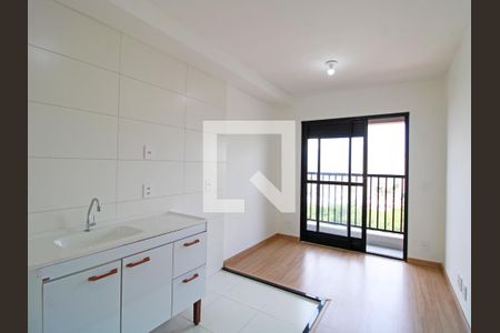 Sala/Cozinha de apartamento para alugar com 1 quarto, 28m² em Vila Mazzei, São Paulo