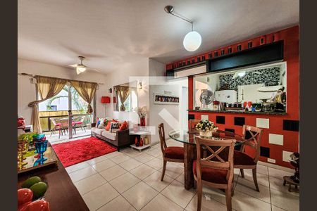 Sala de apartamento para alugar com 2 quartos, 91m² em Gonzaga, Santos