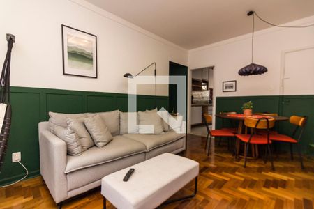 Sala de apartamento para alugar com 2 quartos, 86m² em Pinheiros, São Paulo