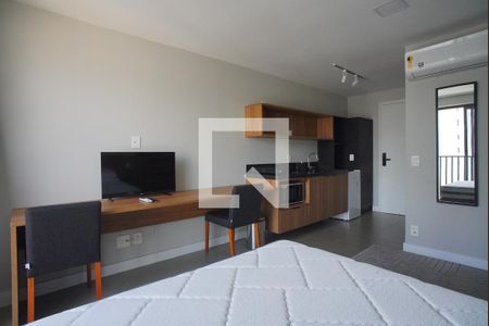 Sala - Quarto de kitnet/studio para alugar com 1 quarto, 24m² em Auxiliadora, Porto Alegre
