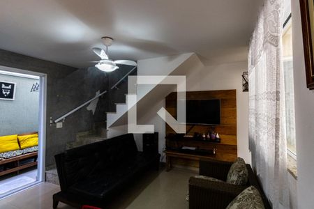 Sala de casa para alugar com 3 quartos, 100m² em Loteamento Joao Batista Juliao, Guarujá