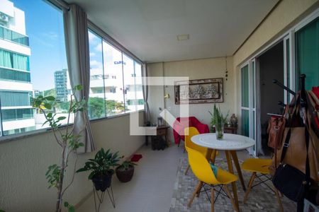Varanda de apartamento à venda com 3 quartos, 90m² em Recreio dos Bandeirantes, Rio de Janeiro