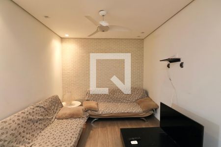 Sala de apartamento para alugar com 1 quarto, 55m² em Centro, Guarujá