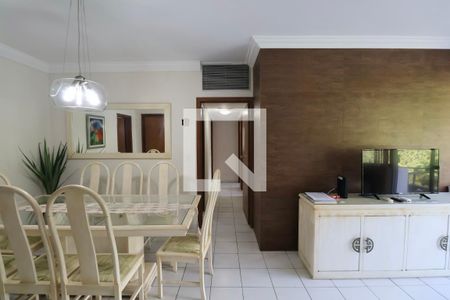 Sala de apartamento para alugar com 4 quartos, 120m² em Jardim Tejereba, Guarujá